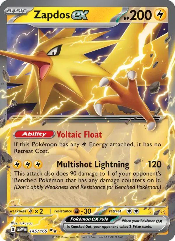Card image of Zapdos ex