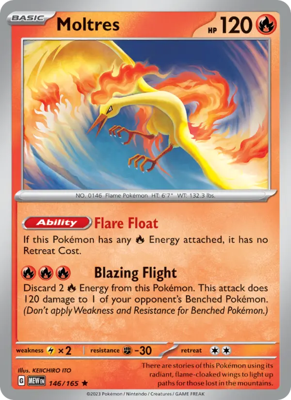 Card image of Moltres