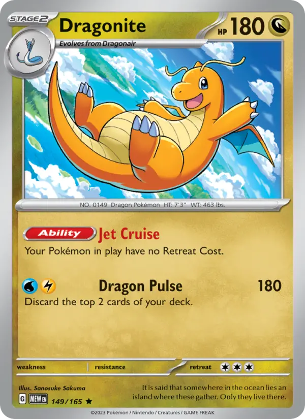 Card image of Dragonite