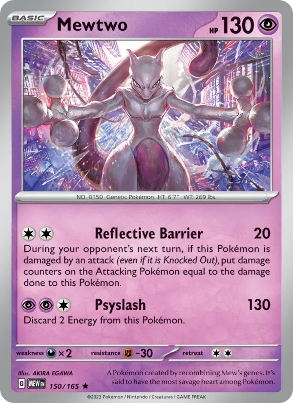 Card image of Mewtwo