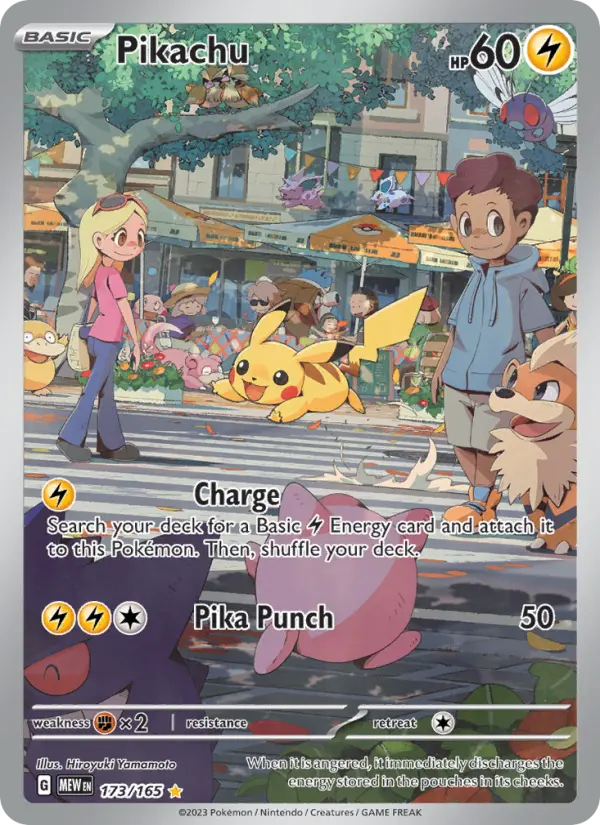Card image of Pikachu