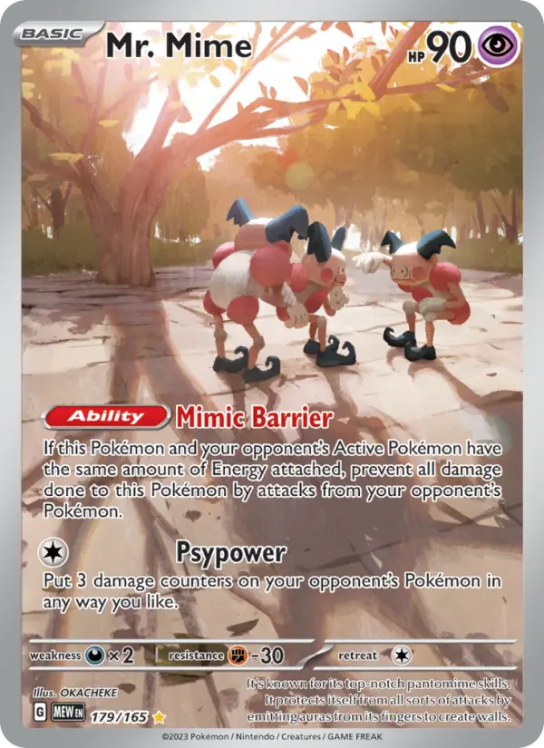 Card image of Mr. Mime