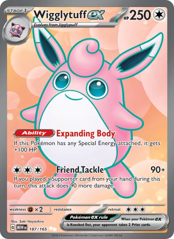 Card image of Wigglytuff ex