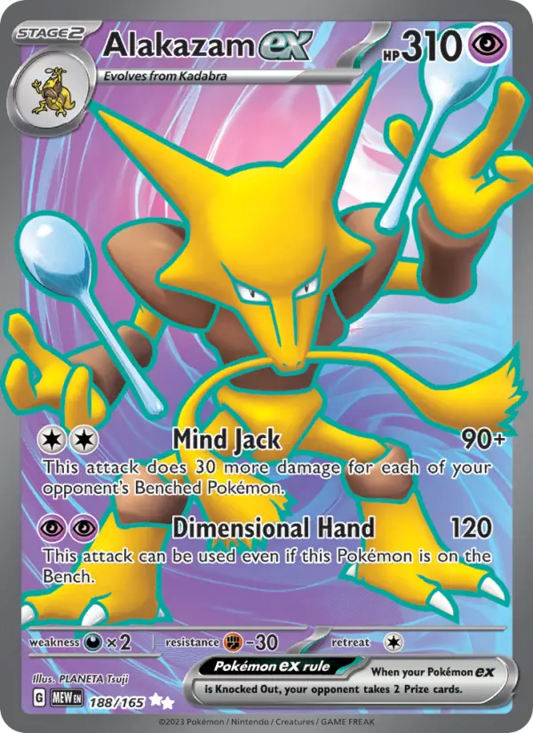 Card image of Alakazam ex