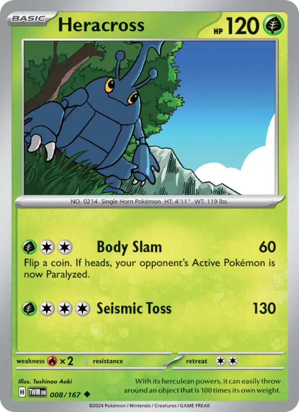 Card image of Heracross