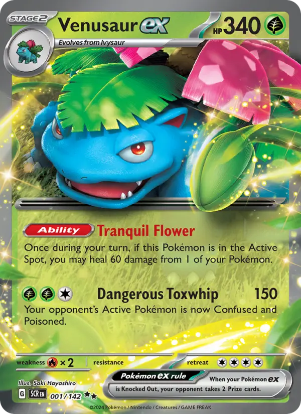 Card image of Venusaur ex