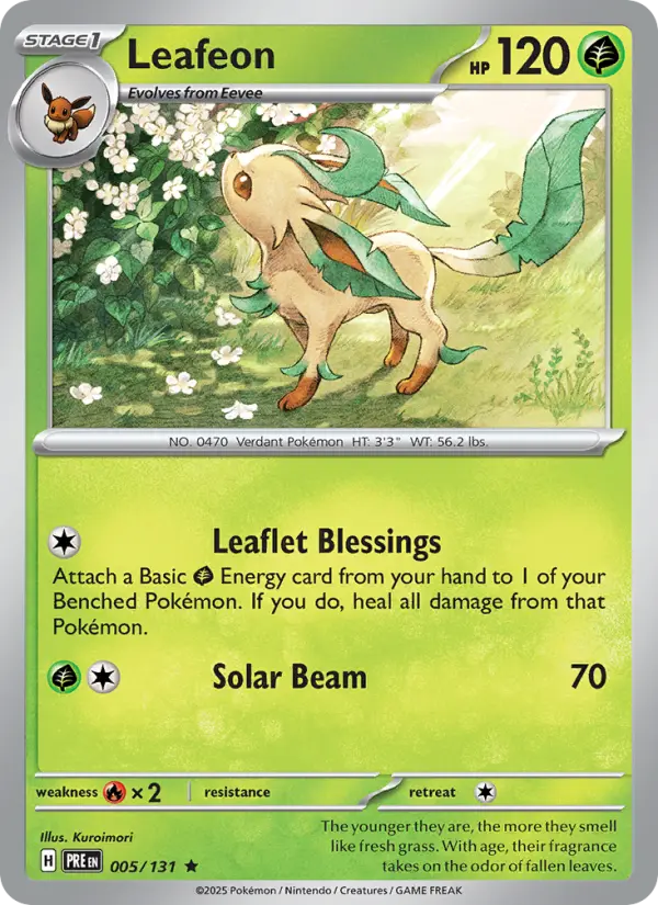Card image of Leafeon