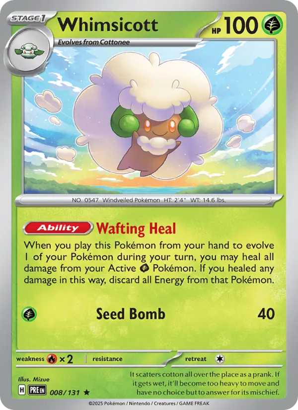 Card image of Whimsicott