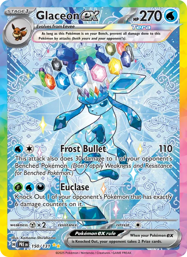 Card image of Glaceon ex