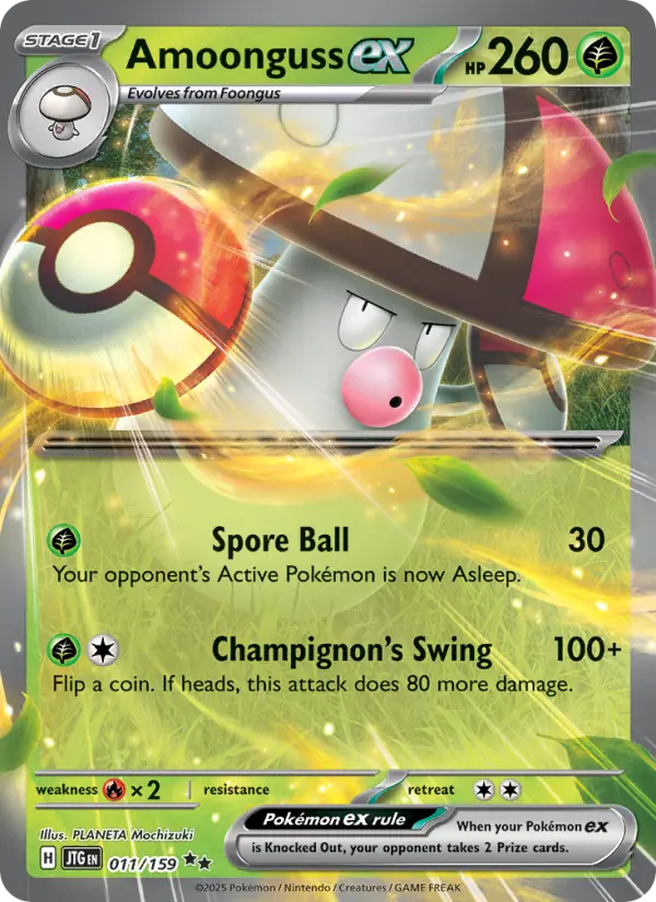 Card image of Amoonguss ex