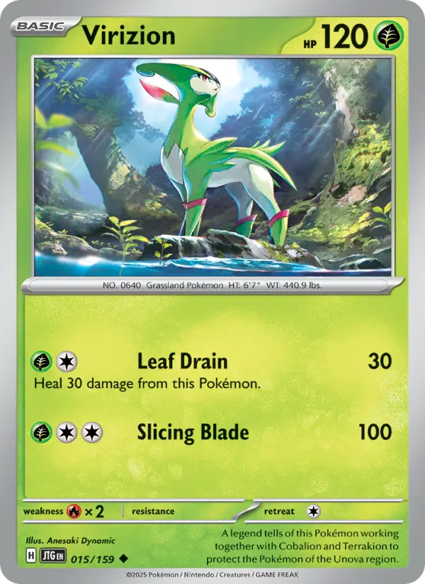 Card image of Virizion