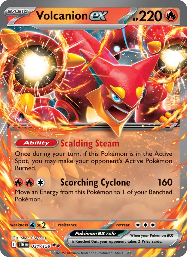 Card image of Volcanion ex