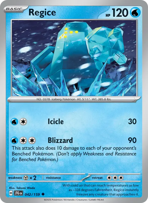 Card image of Regice