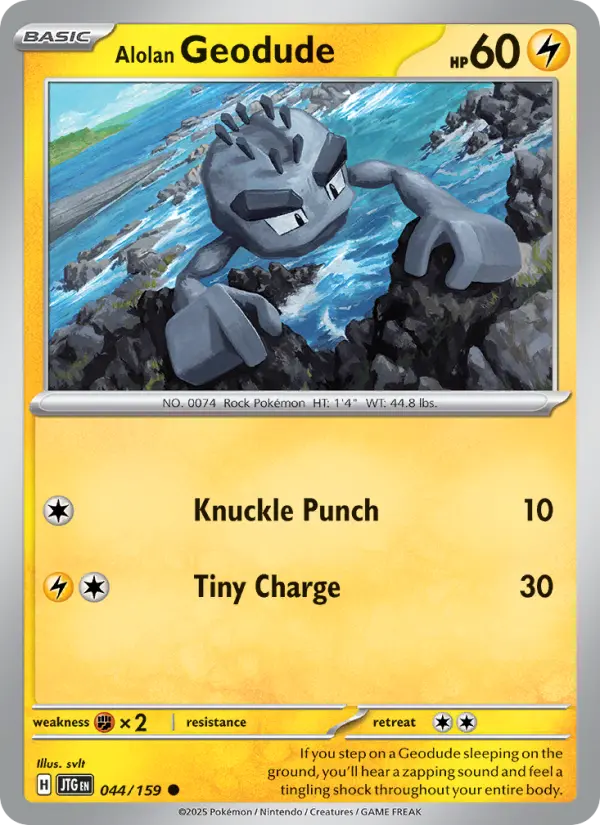 Card image of Alolan Geodude