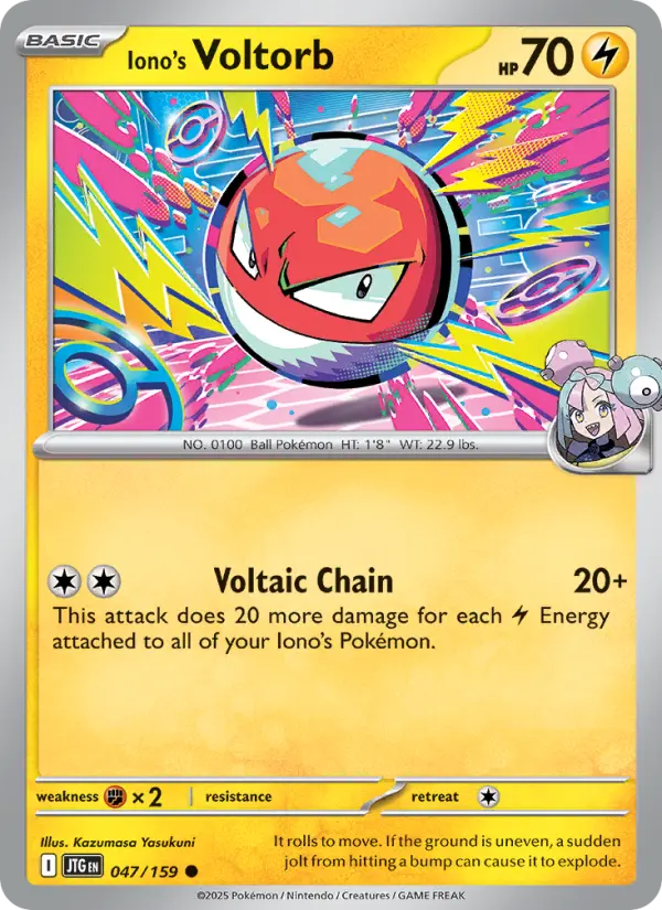 Card image of Iono's Voltorb