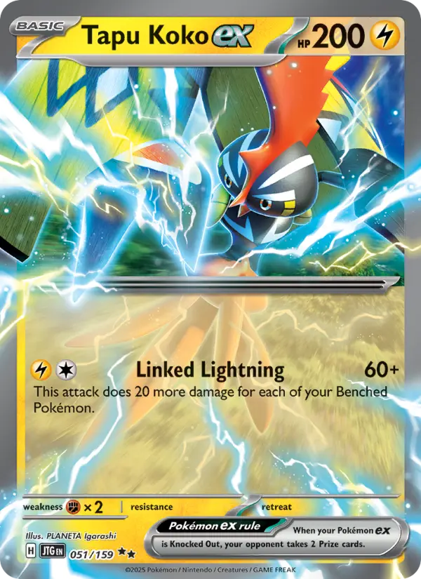 Card image of Tapu Koko ex
