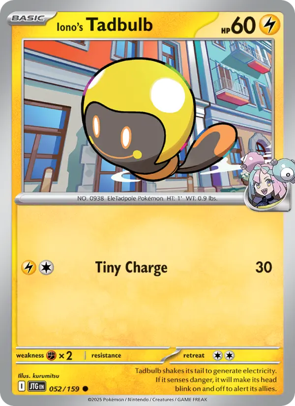 Card image of Iono's Tadbulb