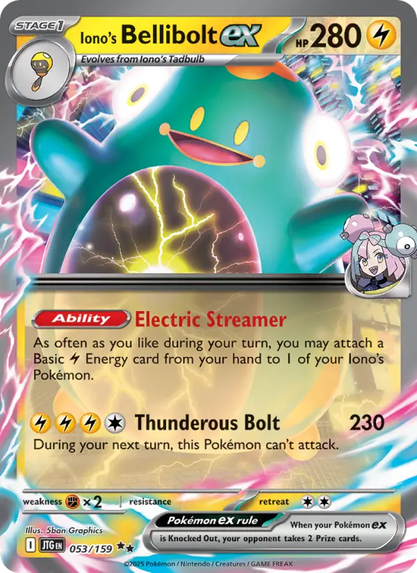 Card image of Iono's Bellibolt ex