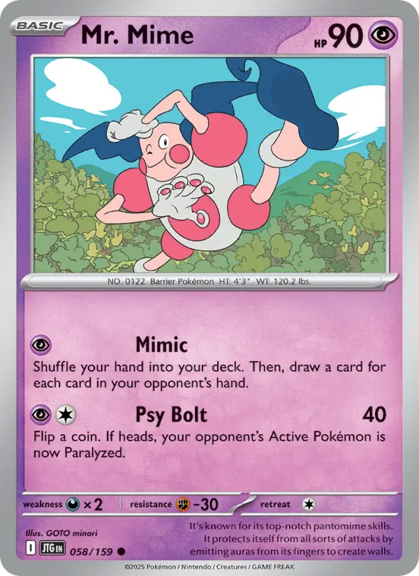 Card image of Mr. Mime