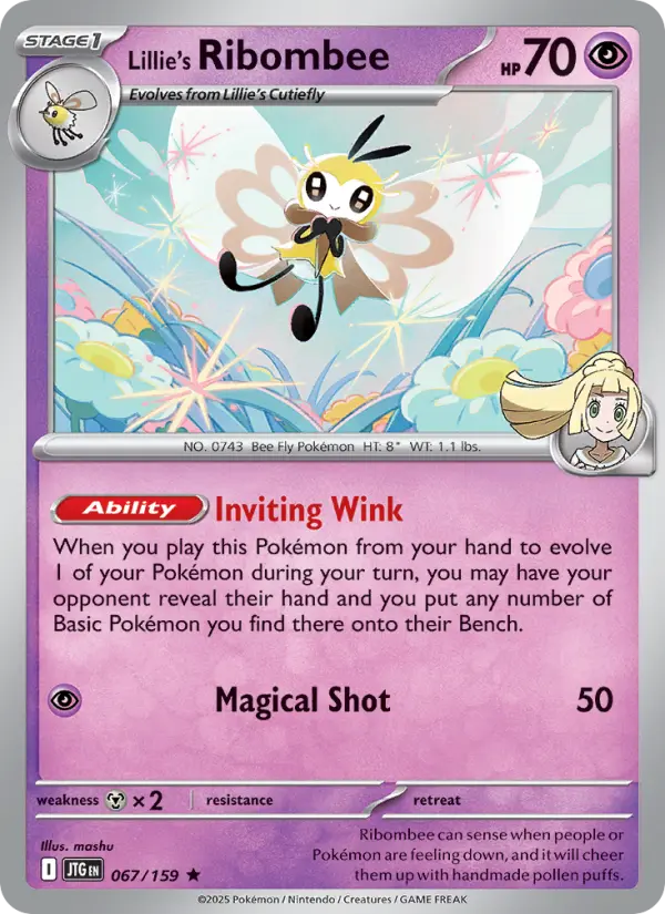 Card image of Lillie's Ribombee