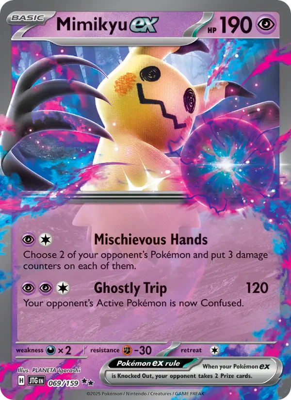 Card image of Mimikyu ex