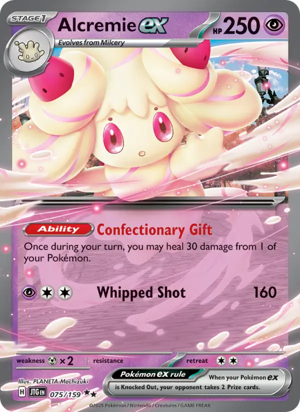 Card image of Alcremie ex