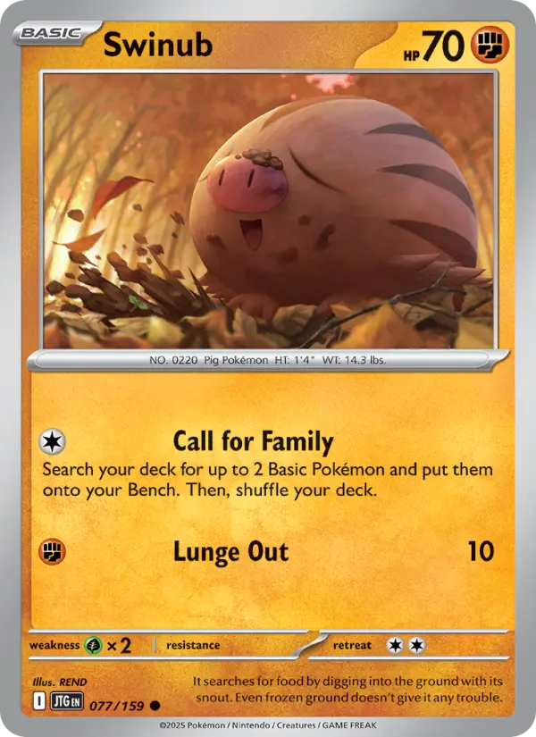 Card image of Swinub