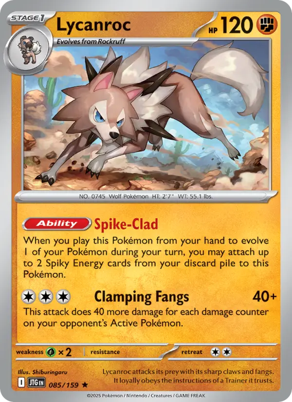 Card image of Lycanroc