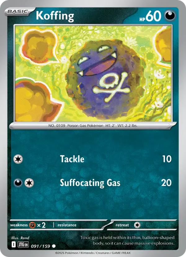 Card image of Koffing