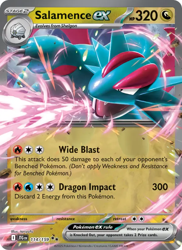 Card image of Salamence ex