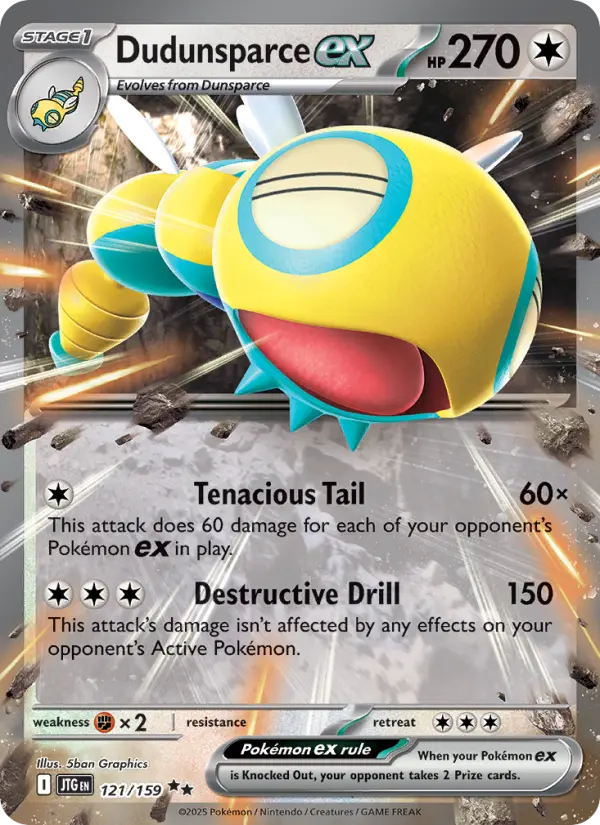 Card image of Dudunsparce ex