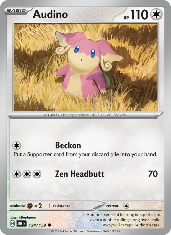 Card image of Audino