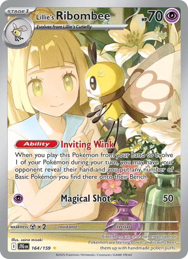 Card image of Lillie's Ribombee