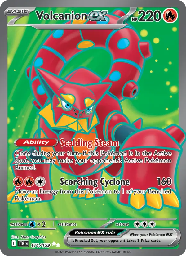 Card image of Volcanion ex