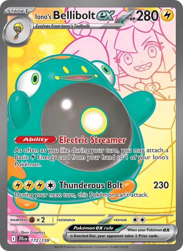 Card image of Iono's Bellibolt ex