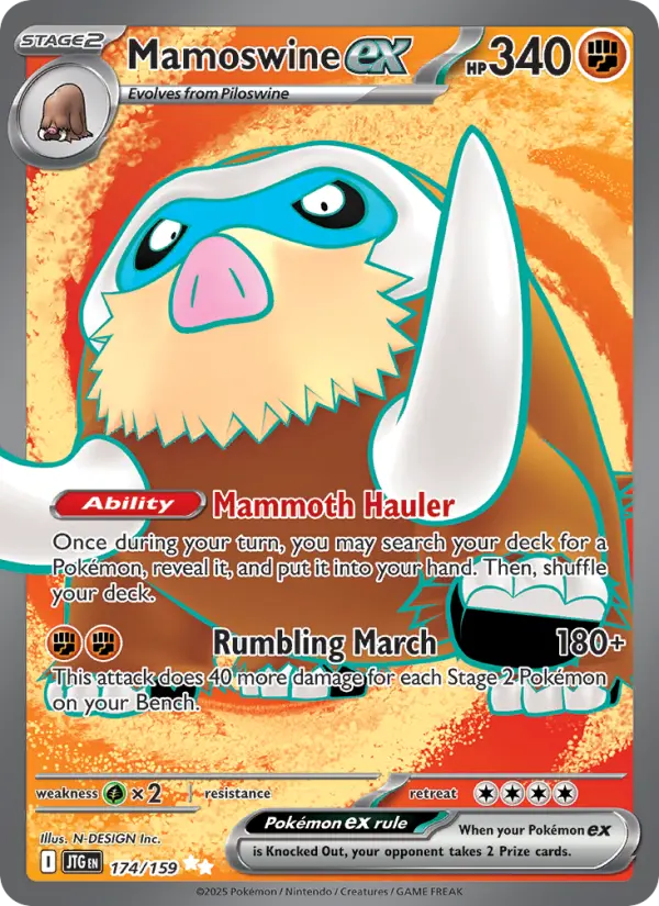Card image of Mamoswine ex