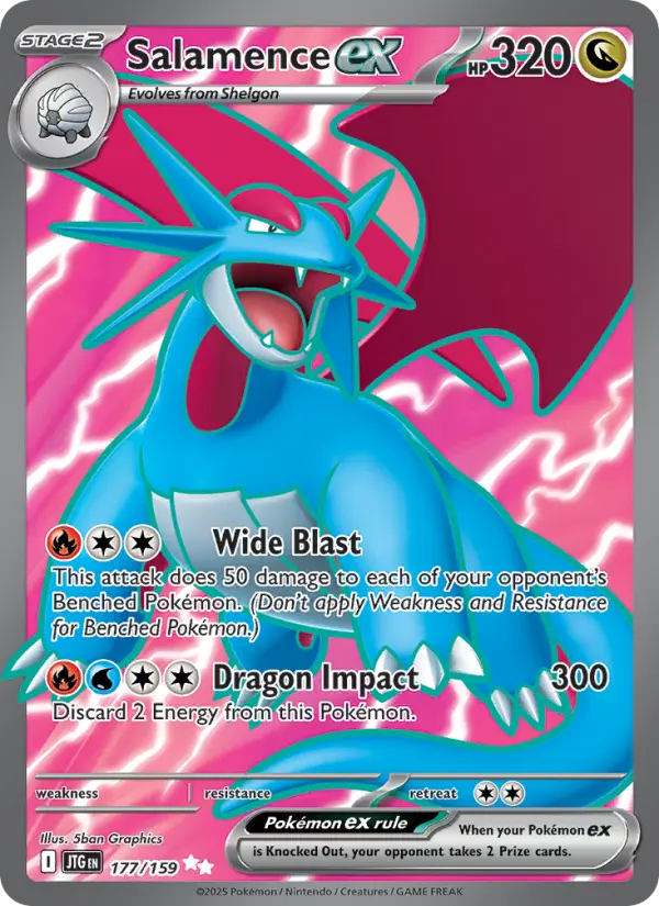 Card image of Salamence ex