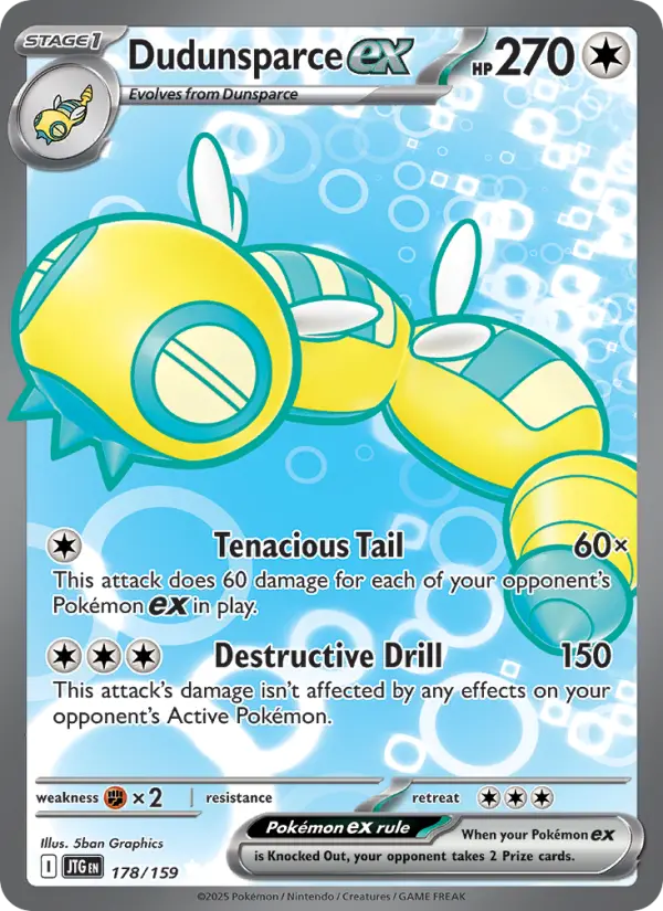 Card image of Dudunsparce ex