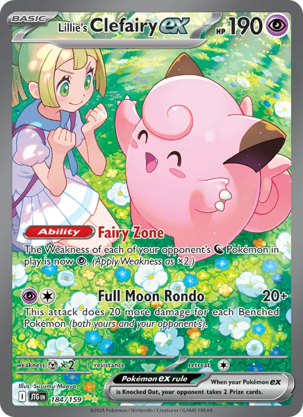 Card image of Lillie's Clefairy ex