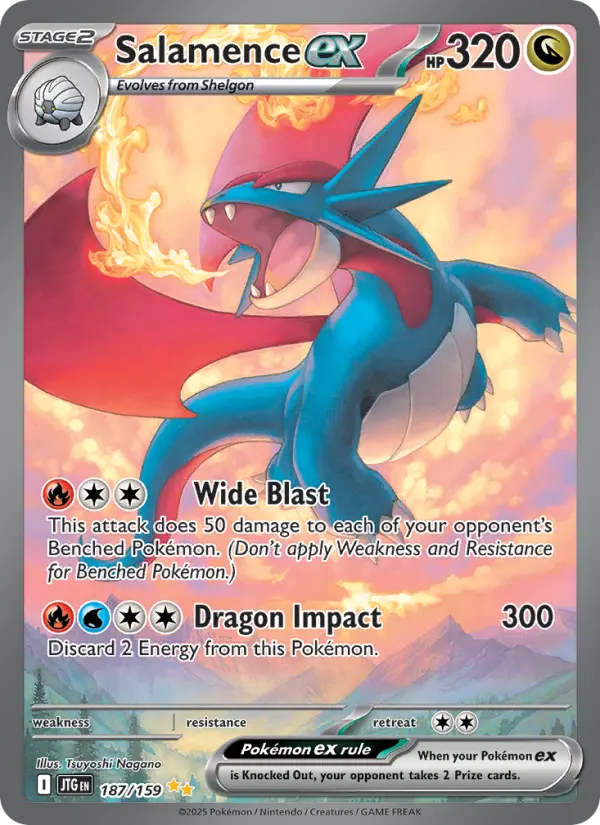 Card image of Salamence ex