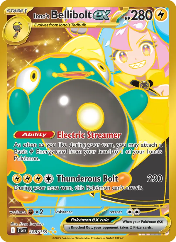 Card image of Iono's Bellibolt ex