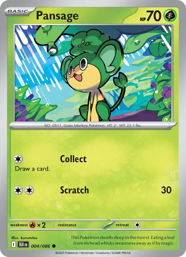 Card image of Pansage