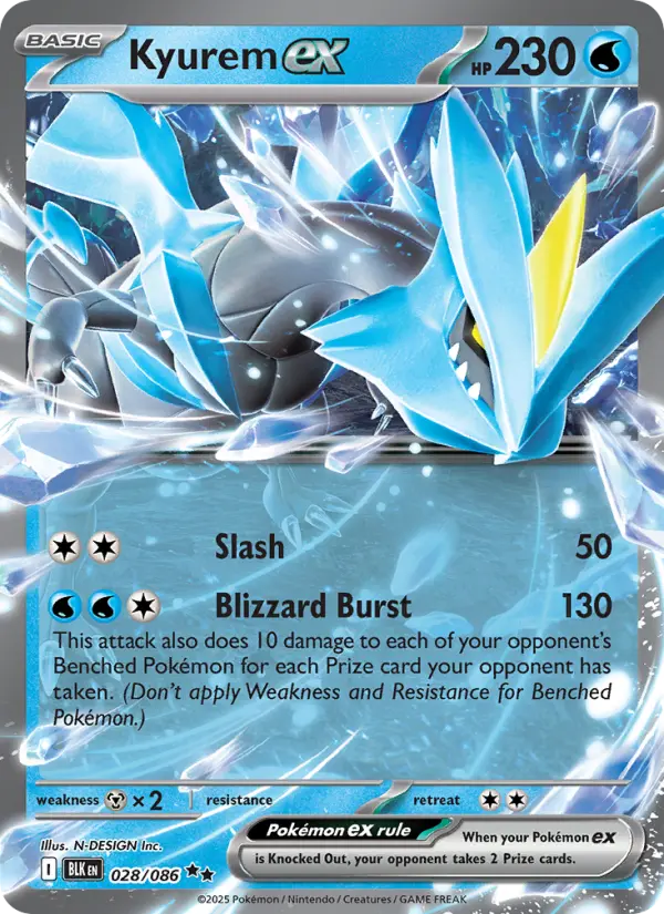 Card image of Kyurem ex