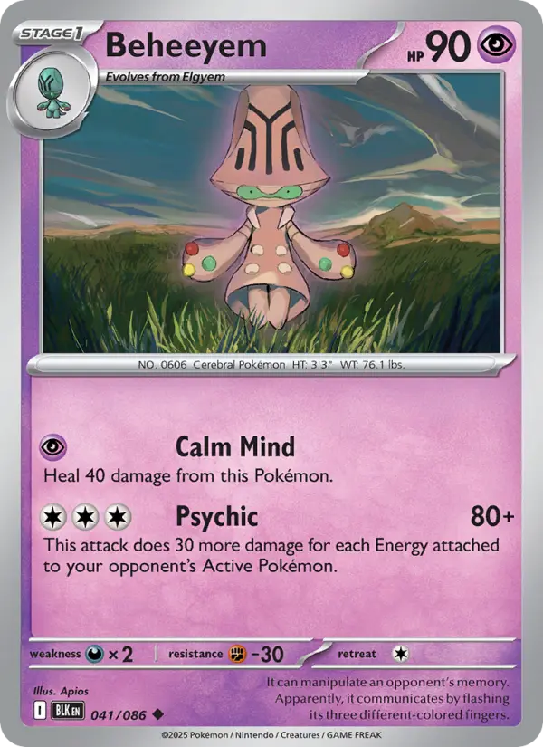 Card image of Beheeyem
