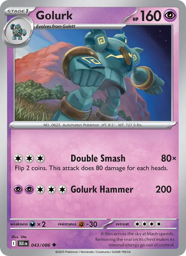 Card image of Golurk