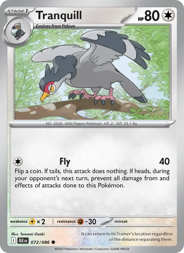 Card image of Tranquill