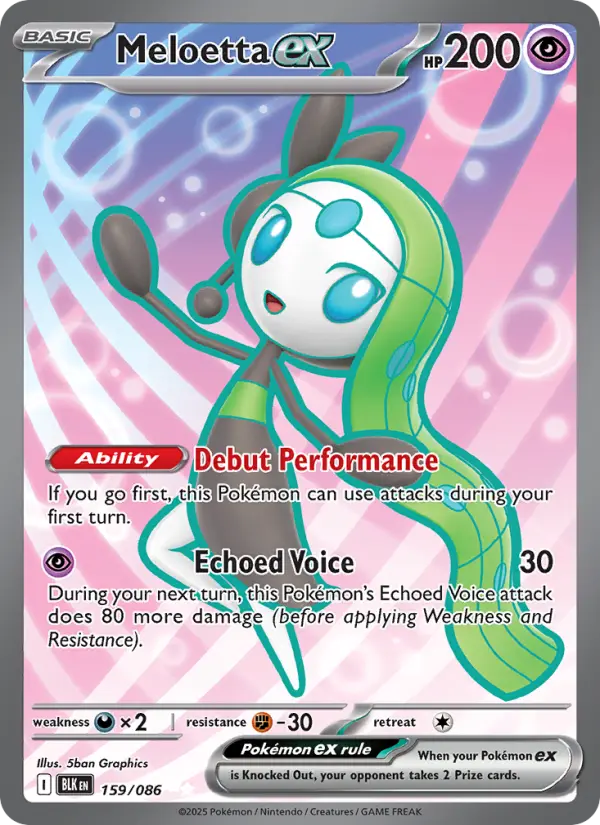 Card image of Meloetta ex