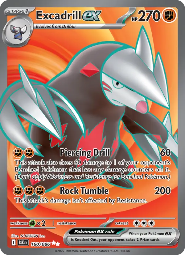 Card image of Excadrill ex