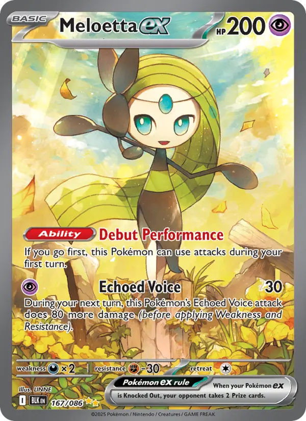 Card image of Meloetta ex