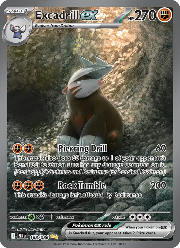 Card image of Excadrill ex